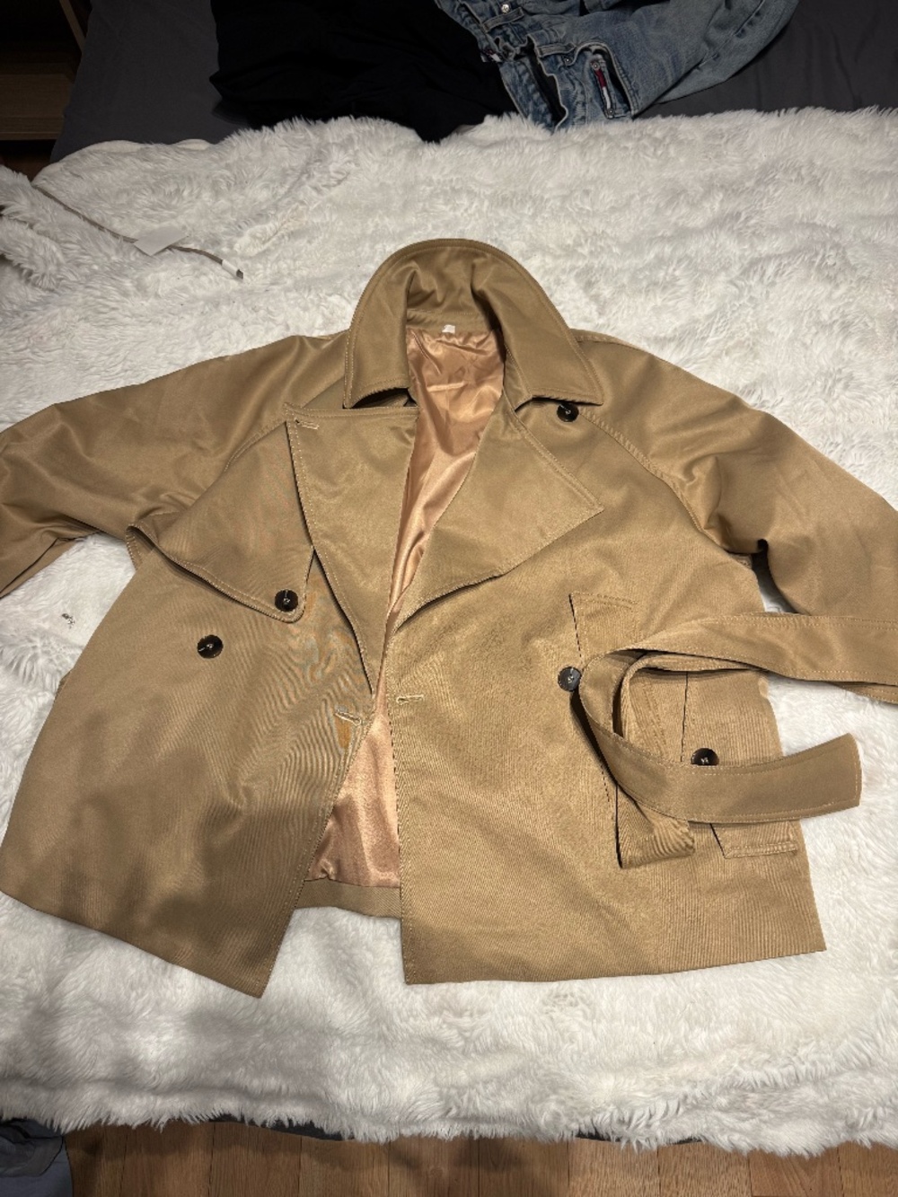 Short Trench Coat – Size M